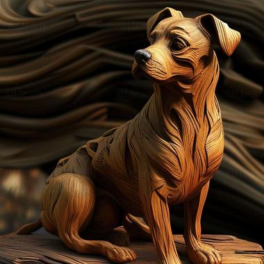 3D модель Поденко ибиценко собака (STL)
